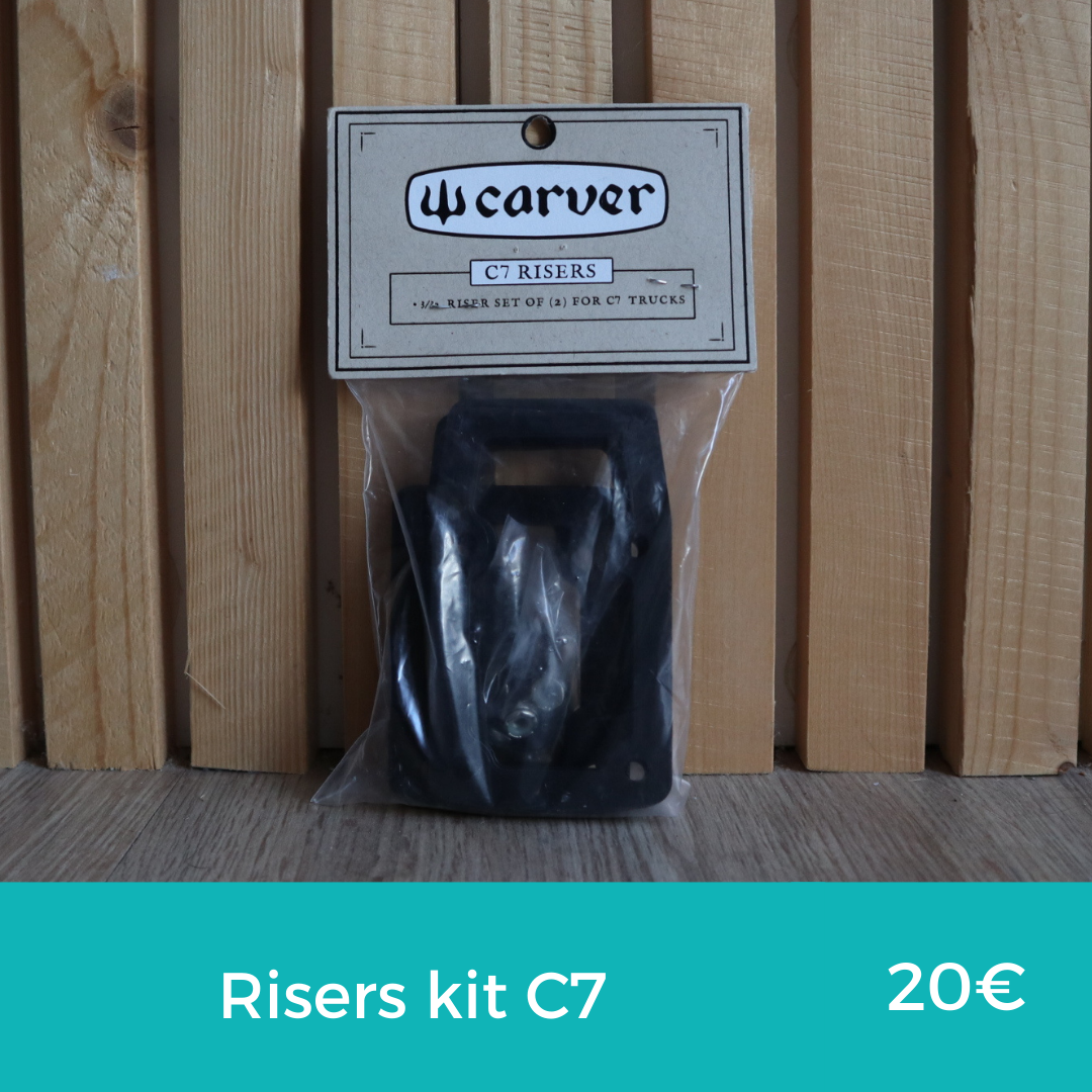 Lire la suite à propos de l’article Carver Risers kit C7